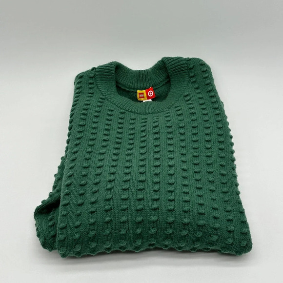LEGO® Collection x Target Green -Men's Textured Sweater Medium - Picture 2 of 7